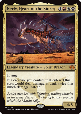 Neriv, Heart of the Storm (TDM-210) - Tarkir: Dragonstorm