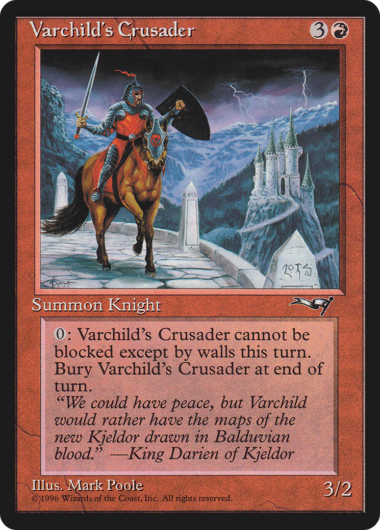 Varchild's Crusader (ALL-121) - Alliances