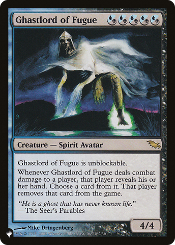 Ghastlord of Fugue (LIST-SHM-162) - The List