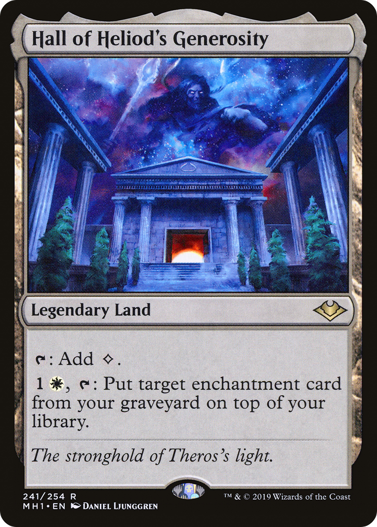 Hall of Heliod's Generosity (MH1-241) - Modern Horizons Foil
