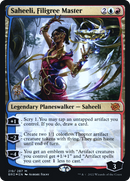 Saheeli, Filigree Master (PRE-219S) - The Brothers' War Promos Foil