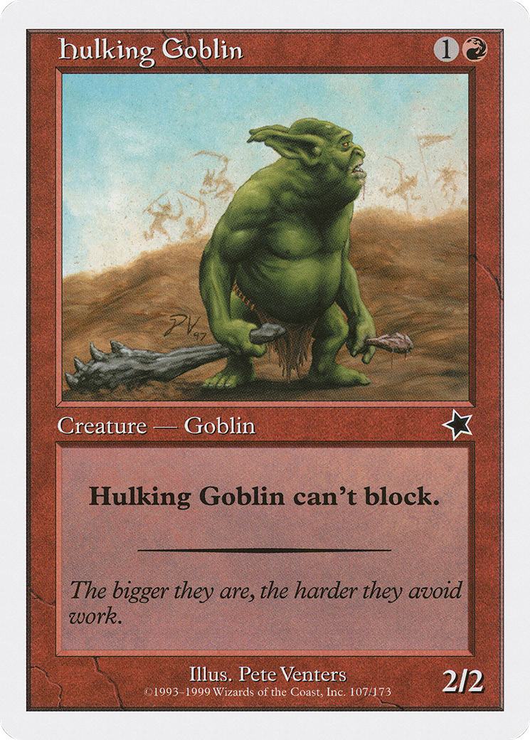 Hulking Goblin (S99-107) - Starter 1999