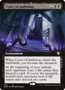 Court of Ambition (CMR-645) - Commander Legends: (Extended Art) Foil