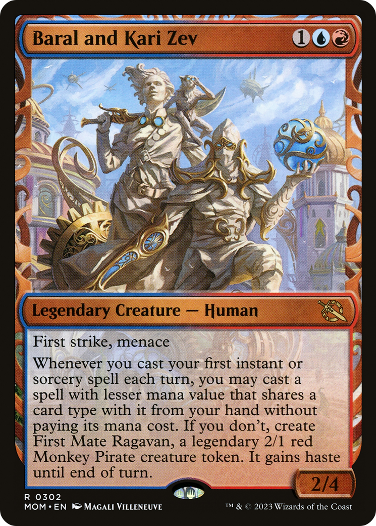 Baral and Kari Zev (MOM-302) - March of the Machine: (Showcase)