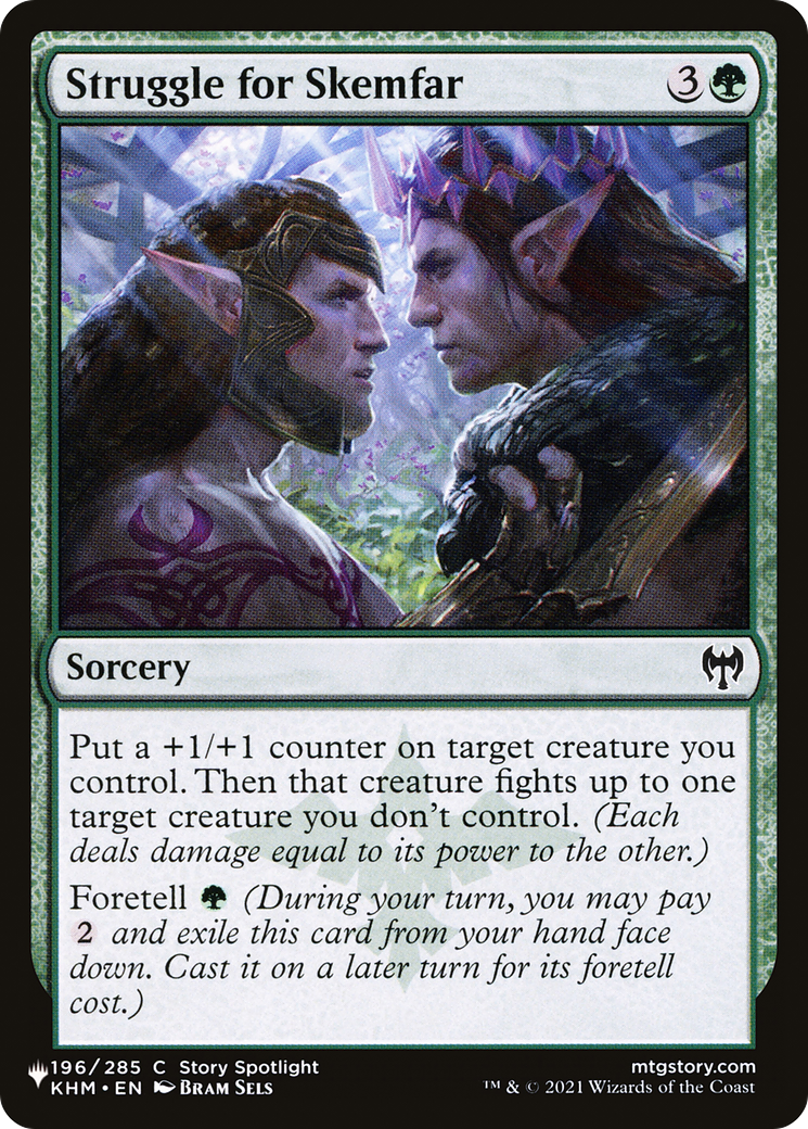 Struggle for Skemfar (LIST-196/285) - The List