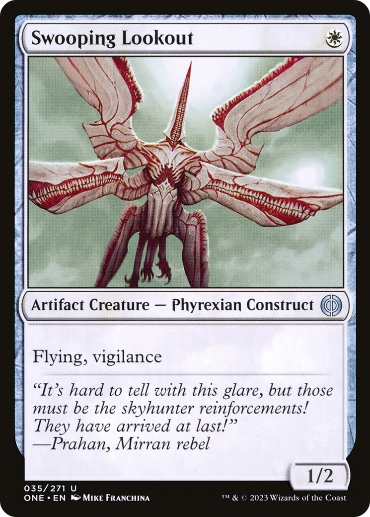 Swooping Lookout (ONE-035) - Phyrexia: All Will Be One Foil
