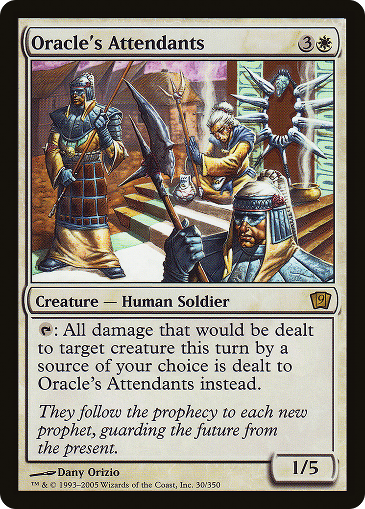 Oracle's Attendants (9ED-30★) - Ninth Edition Foil