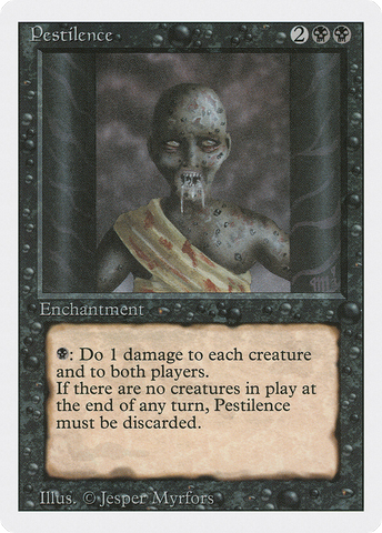 Pestilence (3ED-122) - Revised Edition