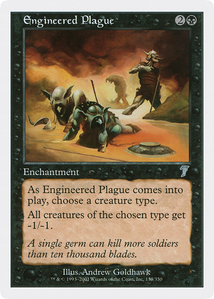 Engineered Plague (7ED-133) - Seventh Edition