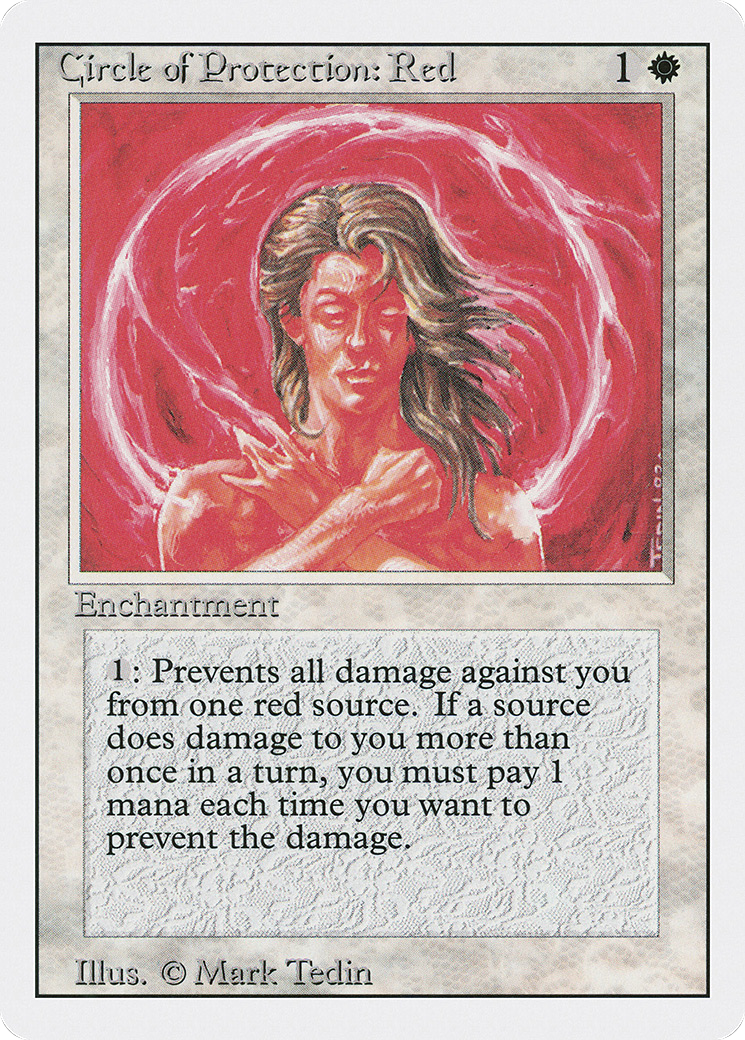 Circle of Protection: Red (3ED-012) - Revised Edition