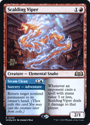 Scalding Viper // Steam Clean (PRE-235) - Wilds of Eldraine Promos Foil