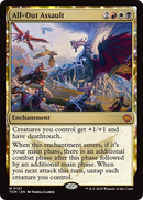 All-Out Assault (TDM-167) - Tarkir: Dragonstorm: (enchantment)