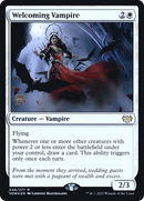 Welcoming Vampire (PRE-46S) - Innistrad: Crimson Vow Promos Foil