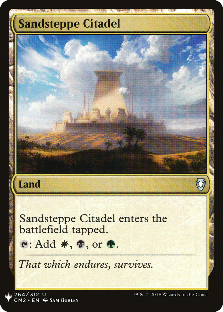 Sandsteppe Citadel (LIST-264) - The List