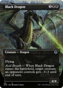 Black Dragon (AFR-291) - Adventures in the Forgotten Realms (Borderless) Foil