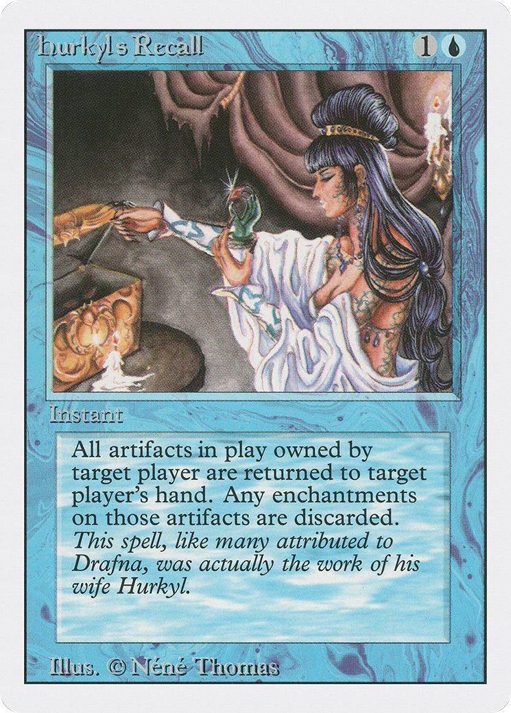 Hurkyl's Recall (3ED-060) - Revised Edition