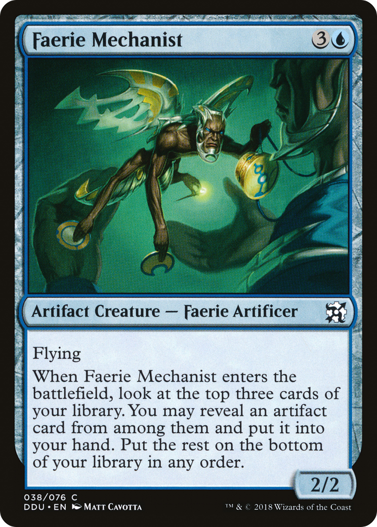 Faerie Mechanist (DDU-038) - Duel Decks: Elves vs. Inventors