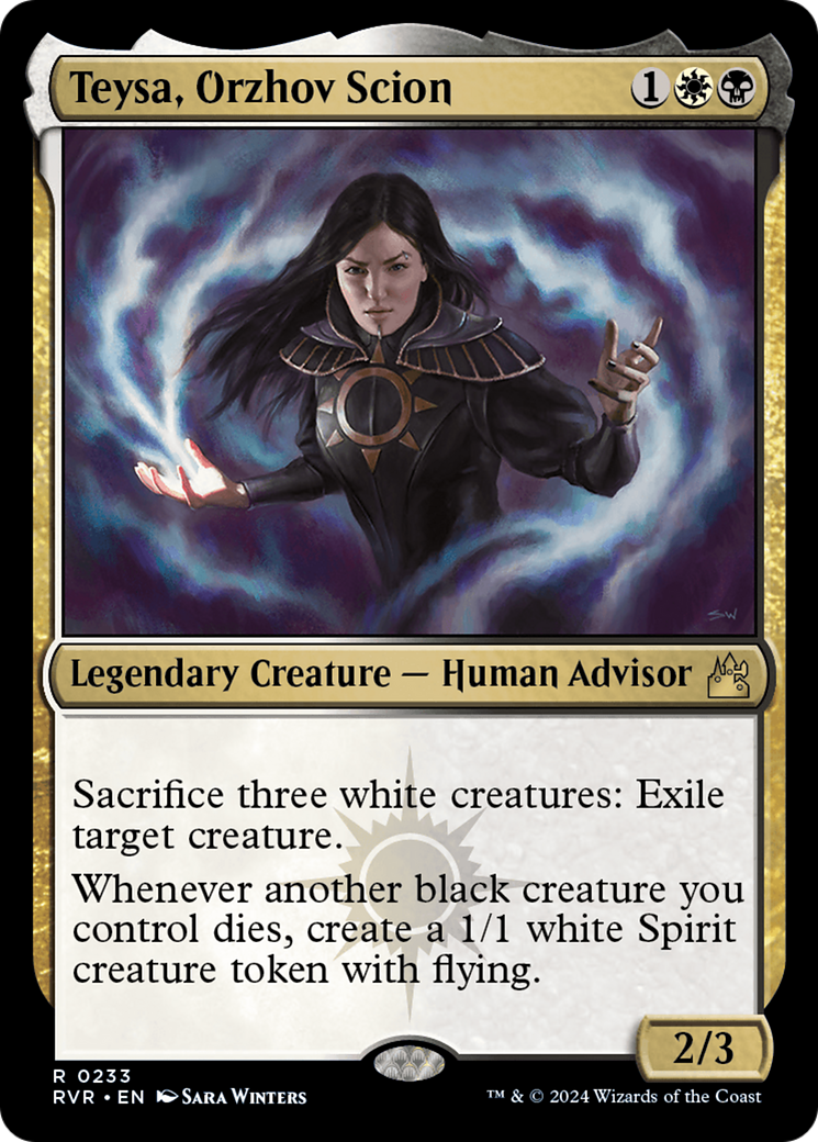 Teysa, Orzhov Scion (RVR-233) - Ravnica Remastered