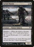 Cursed Ronin (CHK-107) - Champions of Kamigawa