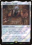 The Golden Throne (40K-157★) - Warhammer 40,000 Commander Foil