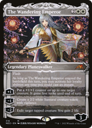 The Wandering Emperor (NEO-316) - Kamigawa: Neon Dynasty: (Showcase) Foil