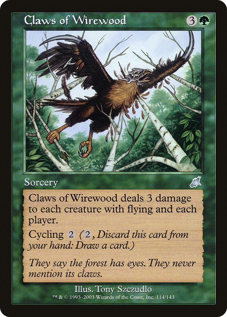 Claws of Wirewood (SCG-114) - Scourge