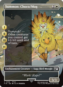 Summon: Choco/Mog (FIN-358) - FINAL FANTASY: (borderless, enchantment) (Borderless)