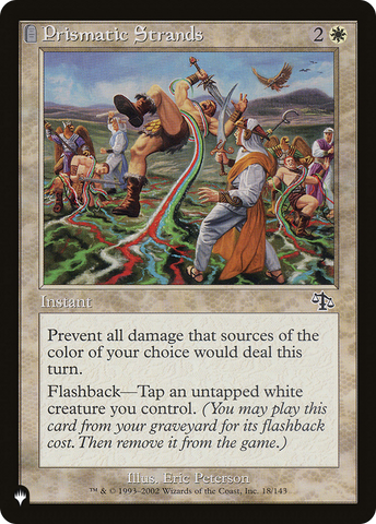 Prismatic Strands (LIST-JUD-18) - The List: (tombstone)