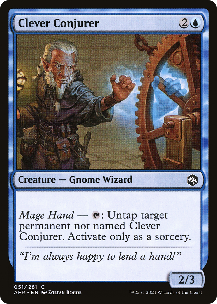 Clever Conjurer (AFR-051) - Adventures in the Forgotten Realms