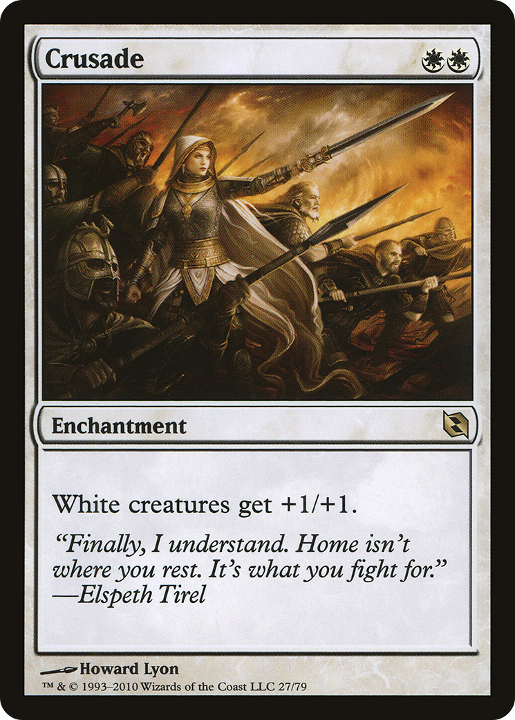 Crusade (DDF-027) - Duel Decks: Elspeth vs. Tezzeret