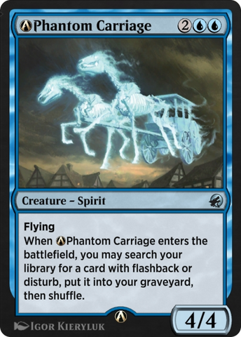A-Phantom Carriage (MID-A-70) - Innistrad: Midnight Hunt