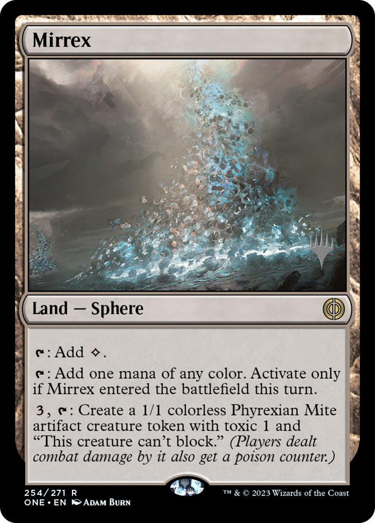 Mirrex (PPONE-254P) - Phyrexia: All Will Be One Promos Foil