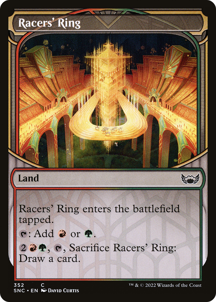 Racers' Ring (SNC-352) - Streets of New Capenna: (Showcase) Foil