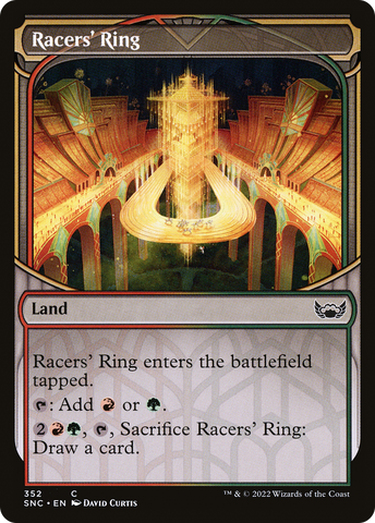 Racers' Ring (SNC-352) - Streets of New Capenna: (Showcase) Foil