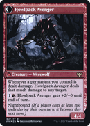 Ill-Tempered Loner // Howlpack Avenger (PRE-162S) - Innistrad: Crimson Vow Promos: (Double Faced Transform) Foil