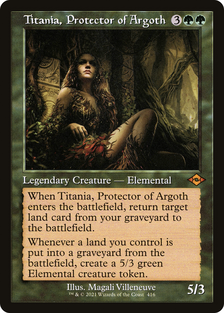 Titania, Protector of Argoth (MH2-416) - Modern Horizons 2