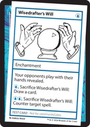 Wisedrafter's Will (MB2PC-) - Mystery Booster 2