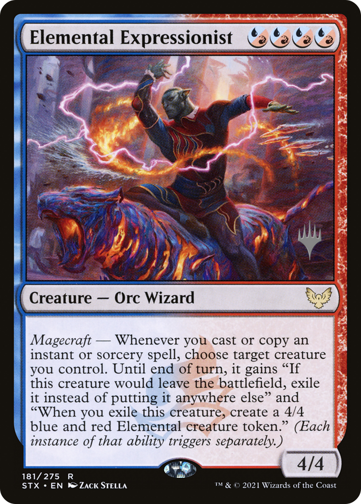 Elemental Expressionist (PPSTX-181) - Strixhaven: School of Mages Promos