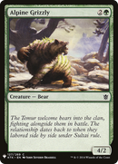 Alpine Grizzly (LIST-KTK-127) - The List
