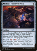 Mishra's Research Desk (BRO-162) - The Brothers' War Foil