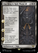 One Ring to Rule Them All (LTR-102) - The Lord of the Rings: Tales of Middle-earth Foil