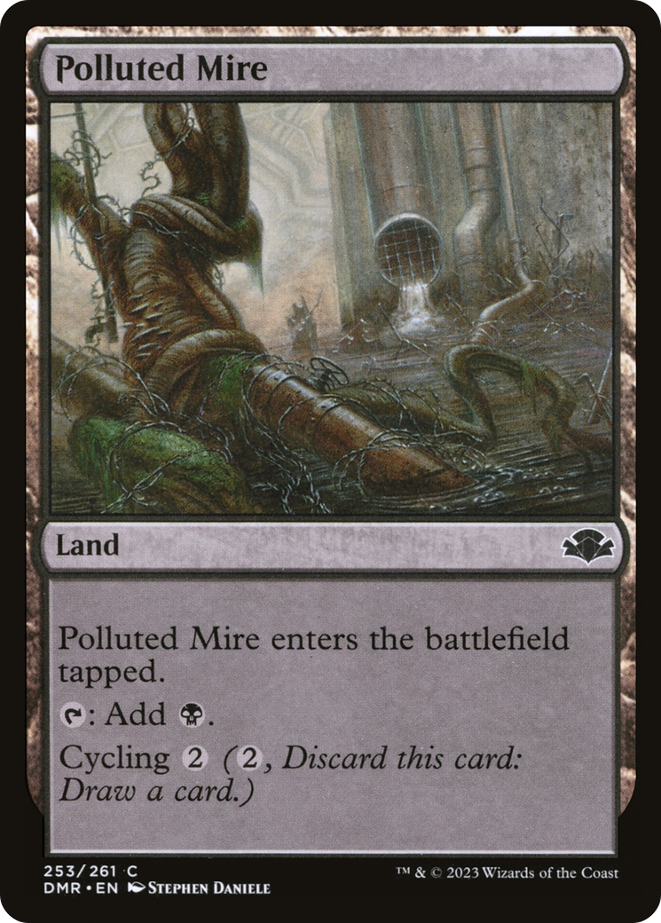 Polluted Mire (DMR-253) - Dominaria Remastered Foil