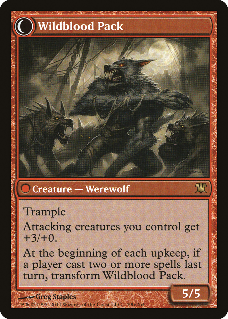 Instigator Gang // Wildblood Pack (ISD-149) - Innistrad: (Double Faced Transform)