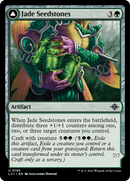 Jade Seedstones // Jadeheart Attendant (LCI-195) - The Lost Caverns of Ixalan Foil