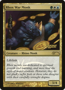 Rhox War Monk (FNM-) - Friday Night Magic 2011 Foil
