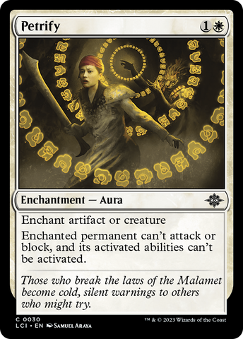 Petrify (LCI-030) - The Lost Caverns of Ixalan