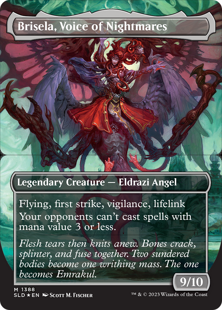 Brisela, Voice of Nightmares (SLD-1388B) - Secret Lair Drop (Borderless)