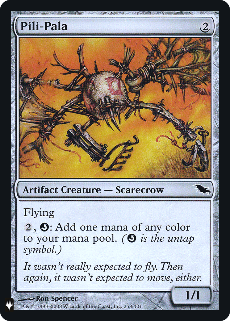 Pili-Pala (LIST-SHM-258) - The List