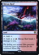 Shivan Reef (PRE-255S) - Dominaria United Promos Foil