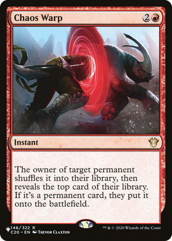 Chaos Warp (LIST-C20-146) - The List